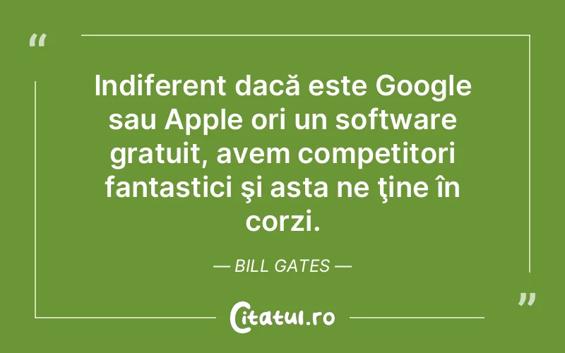 Citat Bill Gates - citate viata