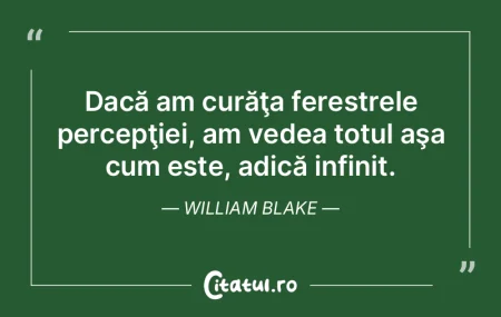 A gândi înseamnă a te mişca în infi...