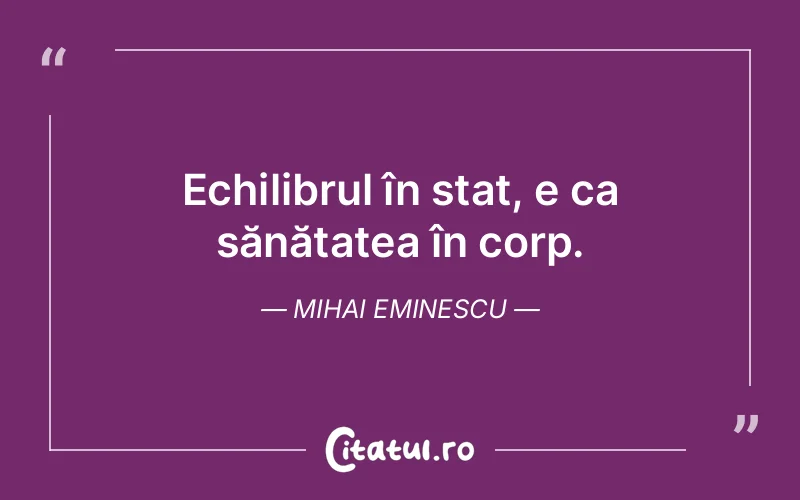 Citat Mihai Eminescu - citate viata
