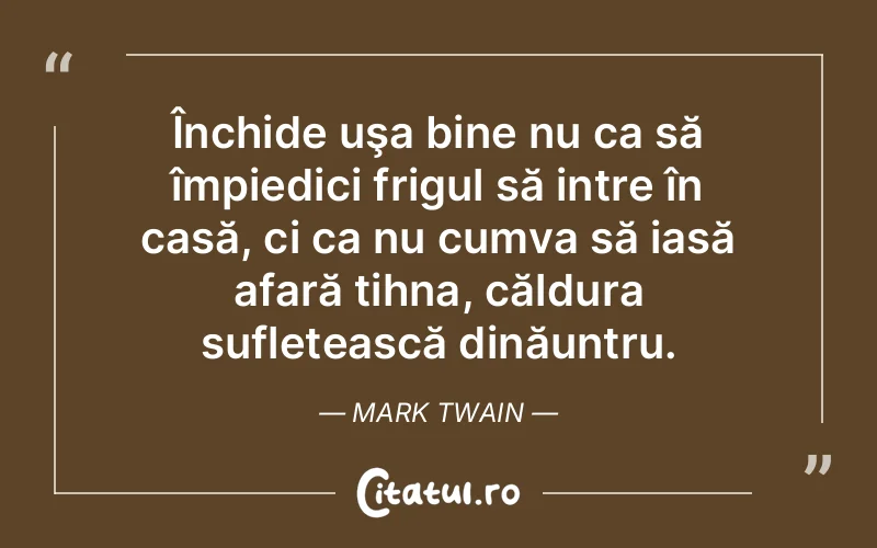 Citat Mark Twain - citate viata