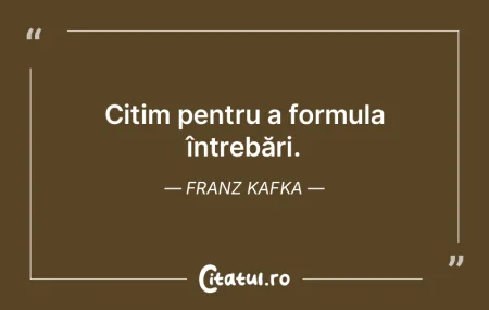 Toate întrebările care încep cu “De...