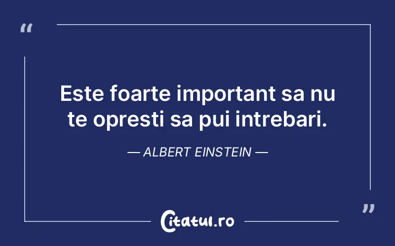 Citat Albert Einstein - citate viata