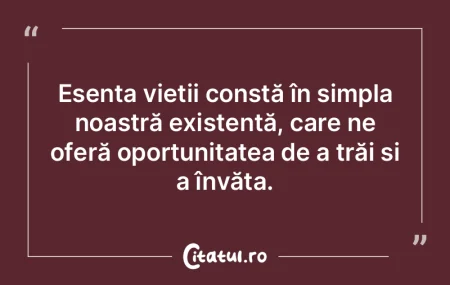Există bucurie în viață, liniște î... Există bucurie în viață, liniște î...