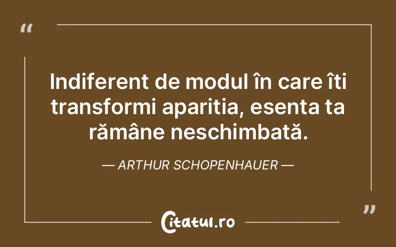 Citat Arthur Schopenhauer - citate viata