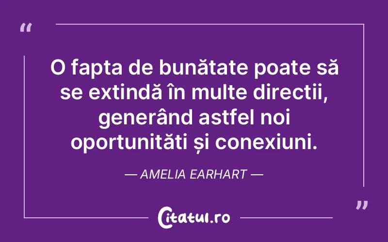 Citat Amelia Earhart - citate viata