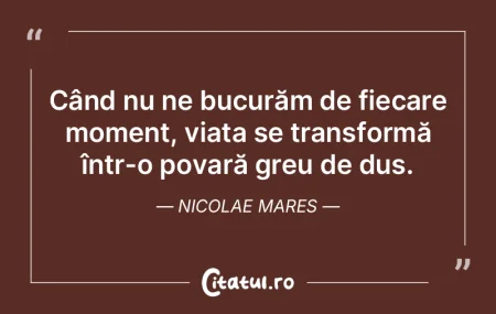 O viață lungă este de dorit, dar o ex... O viață lungă este de dorit, dar o ex...