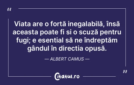 În viața noastră imperfectă, lucruri...