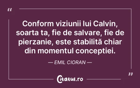 Cea mai mare pierdere nu este moartea, c...