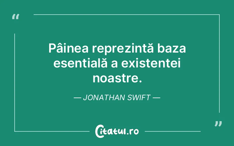 Citat Jonathan Swift - citate viata