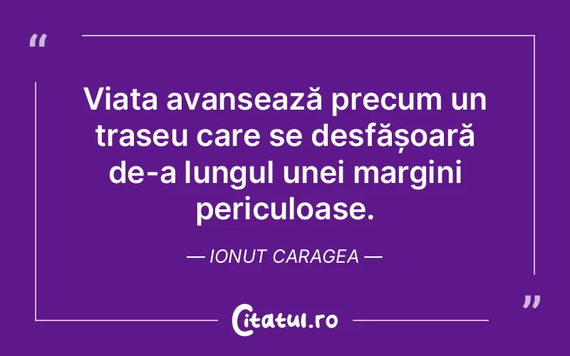Citat Ionut Caragea - citate viata