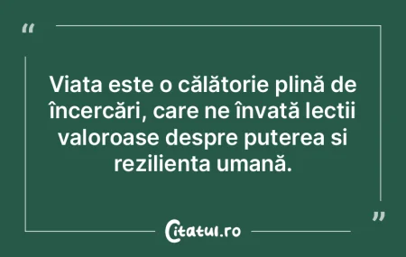 Experiența vieții este unică, însă ... Experiența vieții este unică, însă ...