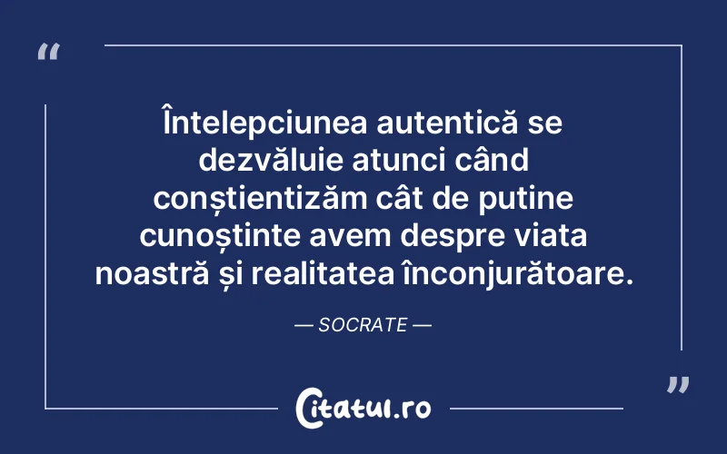 Citat Socrate - citate viata