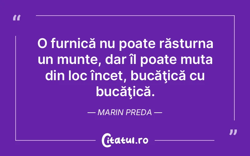 Citat Marin Preda - citate viata