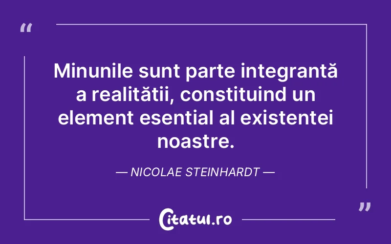 Citat Nicolae Steinhardt - citate viata