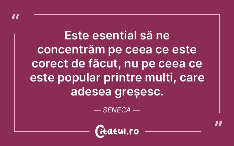 Citat Seneca - citate viata