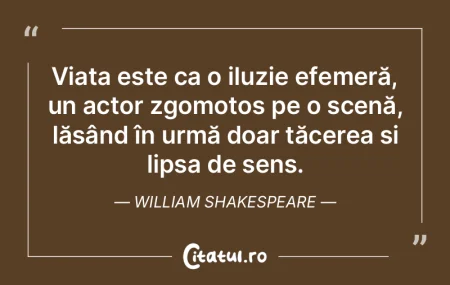 Viața noastră morală se conturează �...