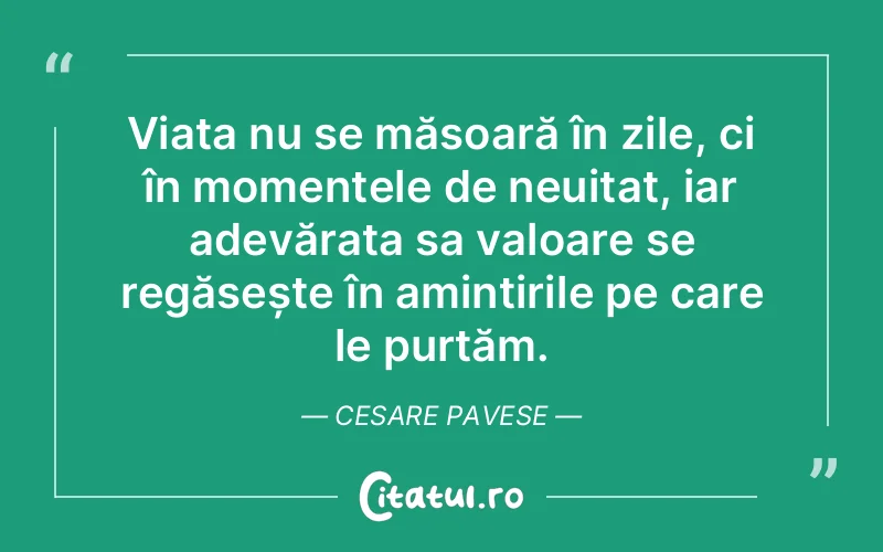 Citat Cesare Pavese - citate viata