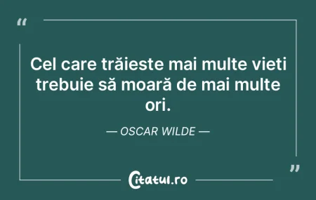 Fără o înțelegere a vieții, nu pute...