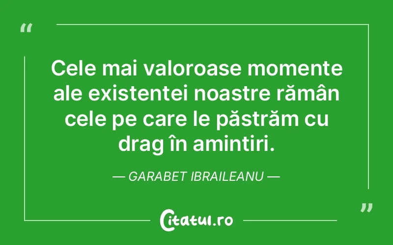 Citat Garabet Ibraileanu - citate viata