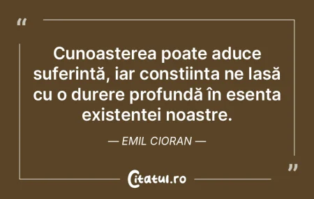 Nevoia și plictiseala sunt cei doi poli...