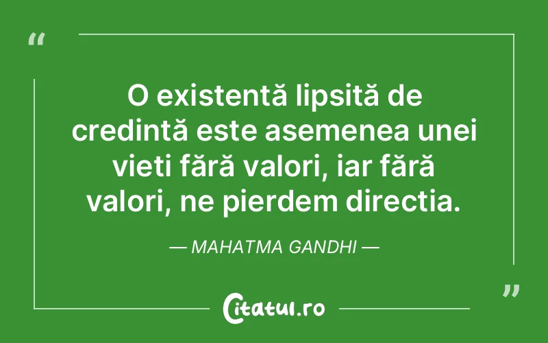 Citat Mahatma Gandhi - citate viata