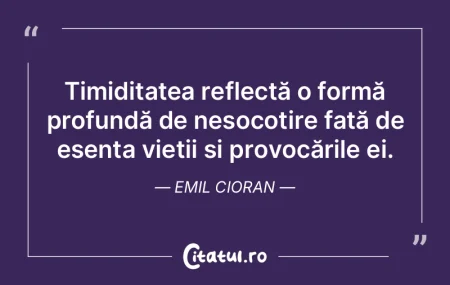 Există momente în viață când uitare...