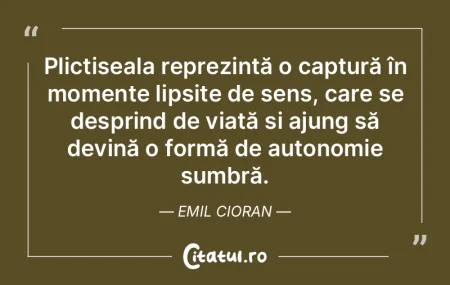 O existență împlinită se conturează... O existență împlinită se conturează...
