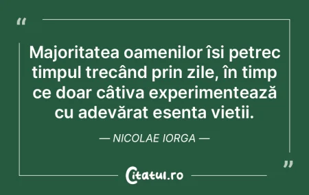 Este esențial să ne dedicăm timpul le... Este esențial să ne dedicăm timpul le...