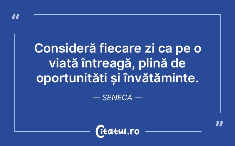 Citat Seneca - citate viata