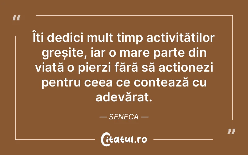 Citat Seneca - citate viata