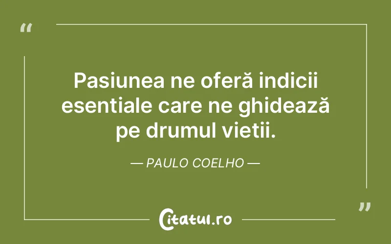 Citat Paulo Coelho - citate viata