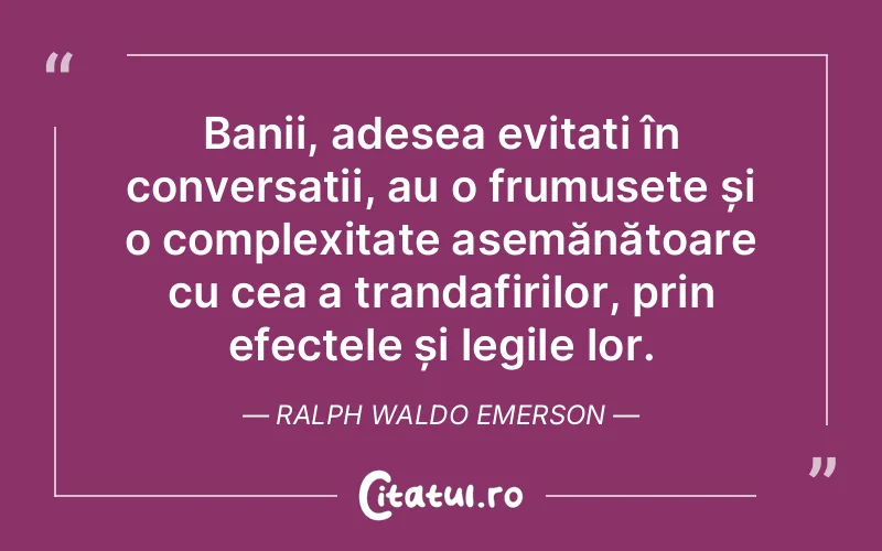 Citat Ralph Waldo Emerson - citate viata