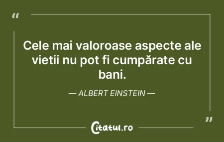 Cine își dorește o existență mai co...
