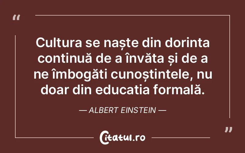 Citat Albert Einstein - citate viata