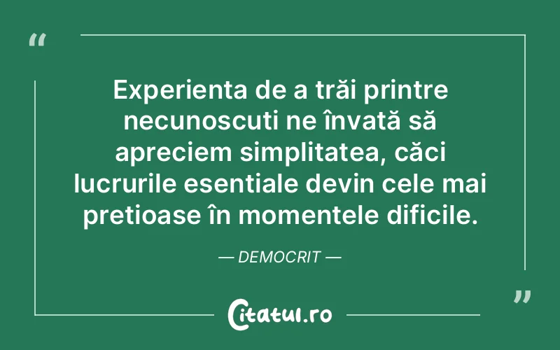 Citat Democrit - citate viata