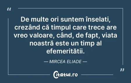 Viața este ca o spirala, fără a cunoa...