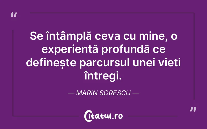 Citat Marin Sorescu - citate viata