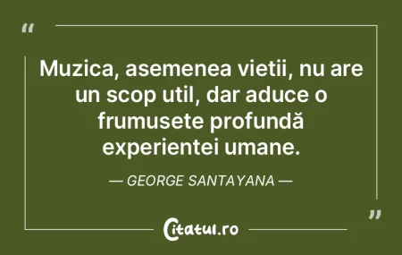 Trăirea este o aventură plină de ince...