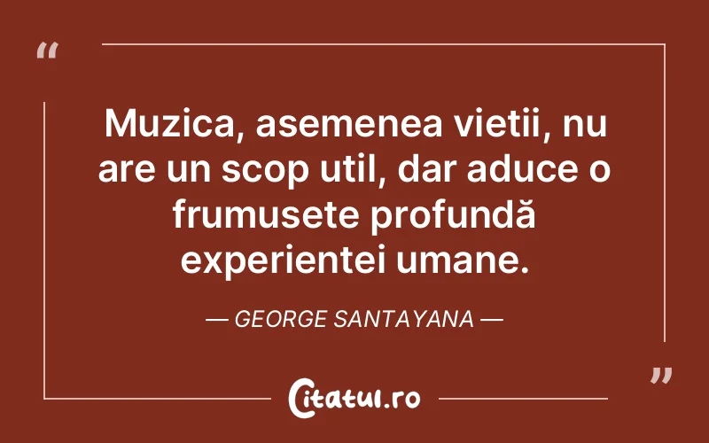 Citat George Santayana - citate viata
