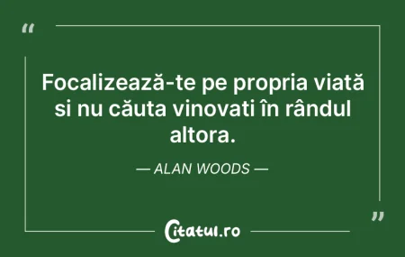 Experiența vieții mă străbate profun...