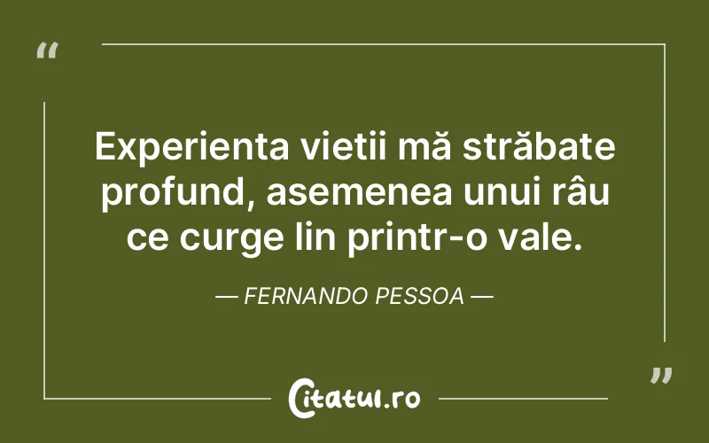 Citat Fernando Pessoa - citate viata