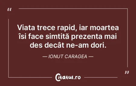 Fiecare cuvânt rostit mă apropie trept...