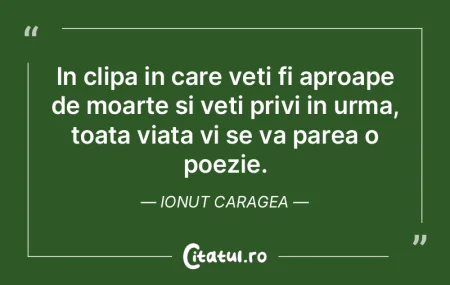 Viața este o vestimentație prețioasă... Viața este o vestimentație prețioasă...