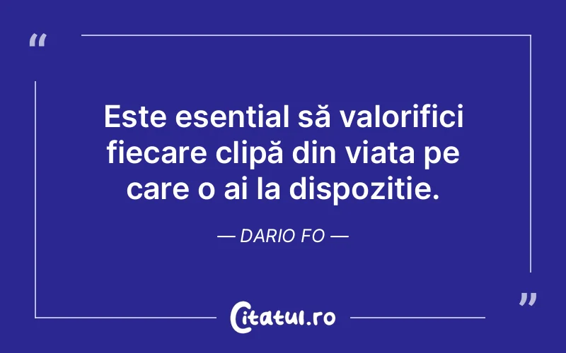 Citat Dario Fo - citate viata