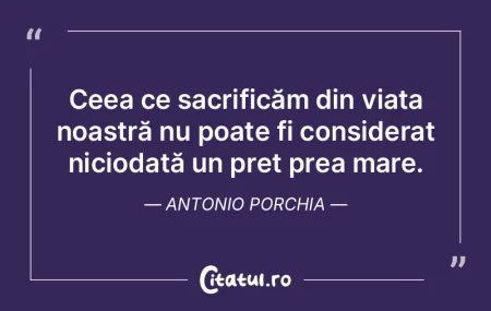 O existență dedicată altruismului est...