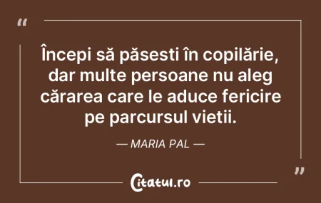 Experiența ne arată că, în orice dom...