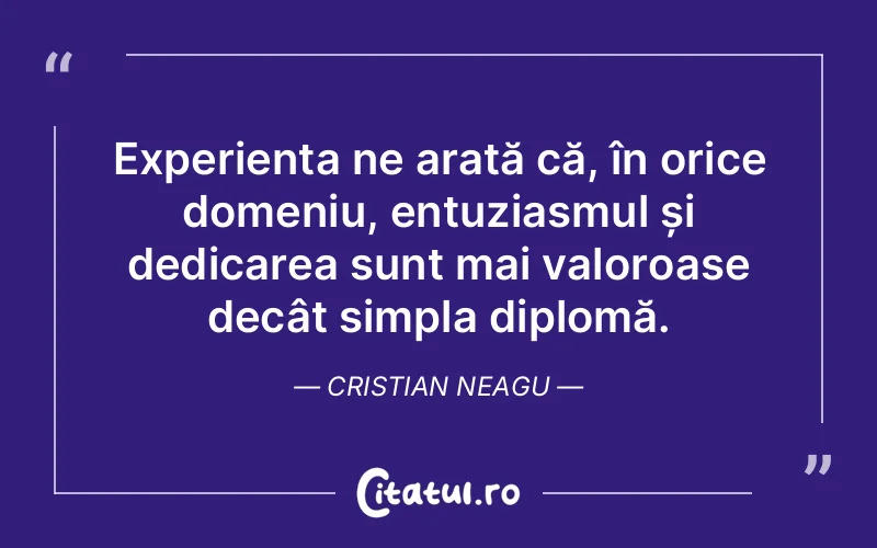 Citat Cristian Neagu - citate viata