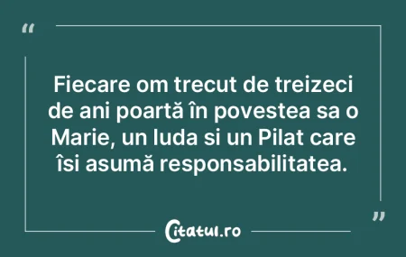 La început, tu erai cel care plângea, ...