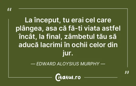 Atunci când lăsăm pe altcineva să ne...