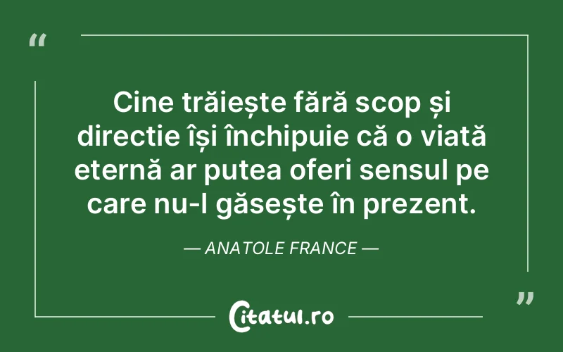 Citat Anatole France - citate viata